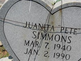 Juanita "Pete" Simmons