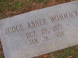 Judge Abner Wommack