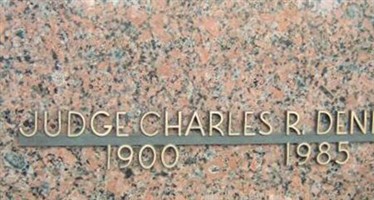 Judge Charles R Denney
