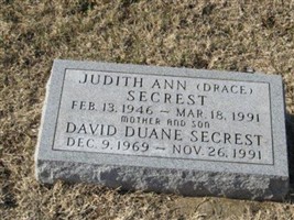 Judith Ann Drace Secrest Judith Ann Drace Secrest