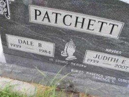 Judith E. Patchett Judith E. Patchett
