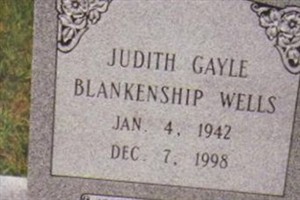 Judith Gayle Blankenship Wells