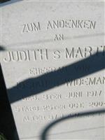 Judith S. Martin Wideman