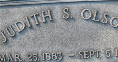 Judith Semona Dahlin Olson