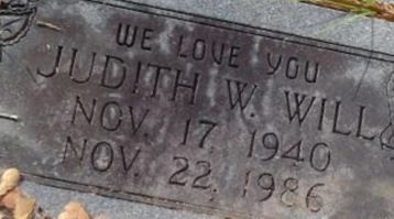 Judith W Will
