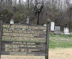 Nix-Judy Cemetery Pioneer Cemetery