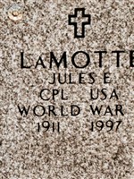 Jules E LaMOTTE Jules E LaMOTTE