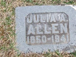 Julia A Allen Julia A Allen