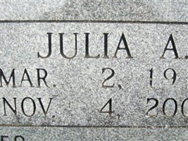 Julia A. Baugh McGlothlin