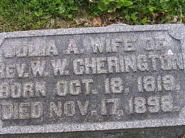 Julia A Cherington Julia A Cherington