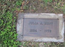 Julia A Hunt