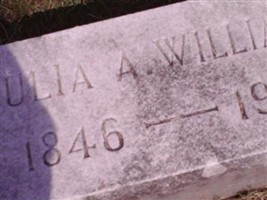 Julia A. Walton Williams Julia A. Walton Williams