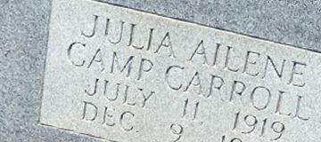 Julia Aileen Camp Carroll