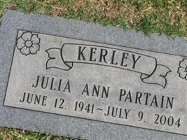 Julia Ann Partain Kerley