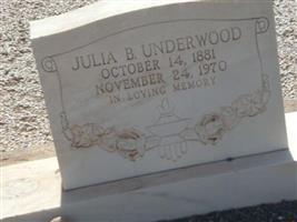 Julia Boone "Julie" Kennedy Underwood