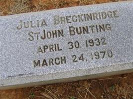 Julia Breckinridge St John Bunting