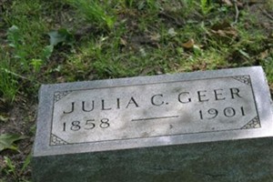 Julia C. Geer Julia C. Geer