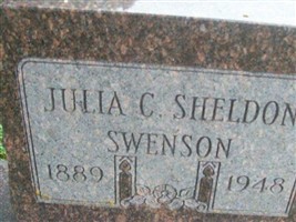 Julia C Sheldon Swenson Julia C Sheldon Swenson