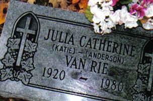 Julia Catherine (Katie) (Anderson) Van Rie