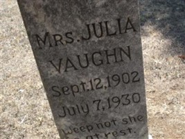 Julia Crout Vaughn Julia Crout Vaughn