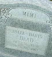 Julia Davis Head