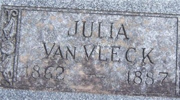 Julia Dodson VanVleck Julia Dodson VanVleck