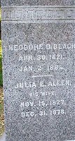 Julia E. Allen Beach Julia E. Allen Beach