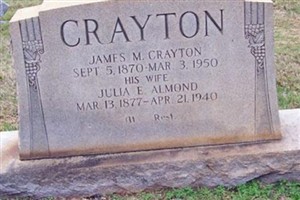 Julia E Almond Crayton