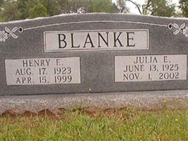 Julia E Blanke Julia E Blanke