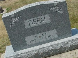 Julia E. Deem Julia E. Deem