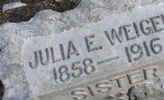 Julia E Weigel