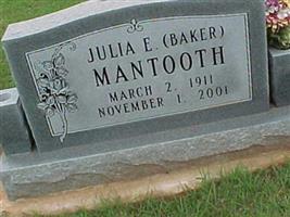 Julia Elizabeth Baker Mantooth