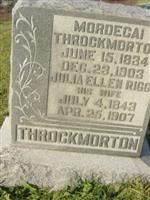 Julia Ellen Rigg Throckmorton