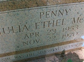 Julia Ethel Penny McGee