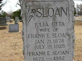 Julia Etta Morgan Sloan Julia Etta Morgan Sloan