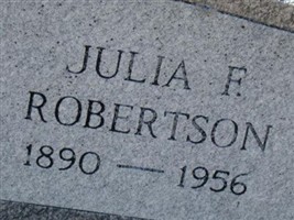 Julia F Robertson