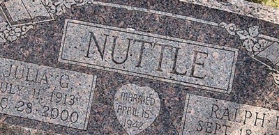 Julia G Nuttle Julia G Nuttle