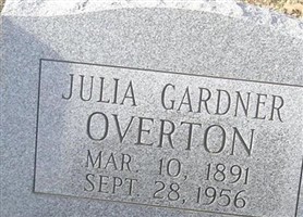 Julia Gardner Overton Julia Gardner Overton