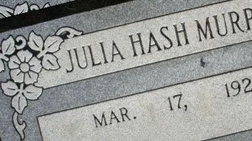 Julia Hash Murphy Julia Hash Murphy