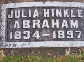 Julia Hinkle Abraham Julia Hinkle Abraham