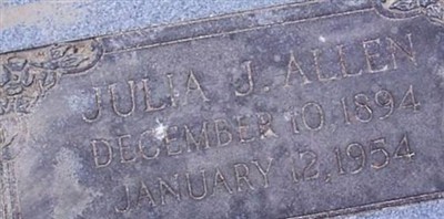 Julia J Allen Julia J Allen
