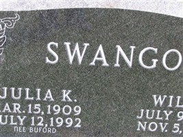 Julia K Buford Swango