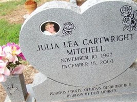 Julia Lee Cartwright Mitchell Julia Lee Cartwright Mitchell