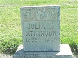 Julia Louisa Atkinson Julia Louisa Atkinson