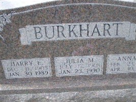 Julia M Burkhart Julia M Burkhart
