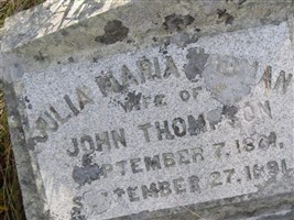 Julia Maria Rodman Thompson