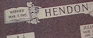 Julia May Dutton Hendon Julia May Dutton Hendon