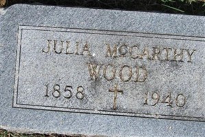Julia McCarthy Wood Julia McCarthy Wood