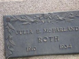 Julia McFarland Roth Julia McFarland Roth