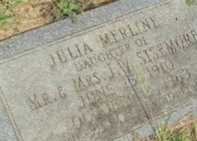 Julia Merline Sisemore Julia Merline Sisemore